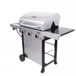 Char-Broil 463370719 Performance TRU-Infrared 3-Burner Cart Style Gas Grill, Stainless Steel