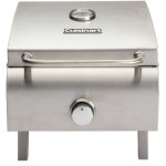 Cuisinart 1 Burner Silver Propane Portable Gas Grill