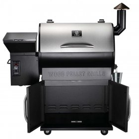 Z Grills Wood Pellet Grill ZPG-700E Electric Outdoor Smoker 700 sq Apartment Essentials