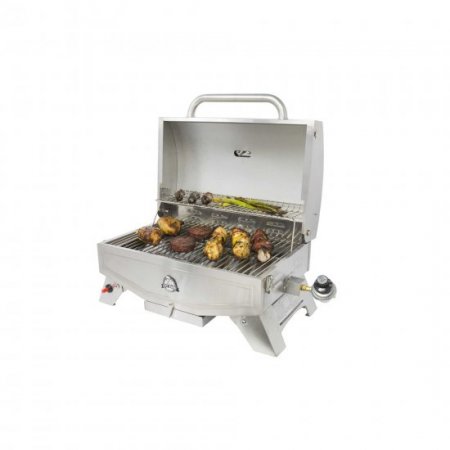 Pit Boss 1 Burner Silver Propane Portable Gas Grill