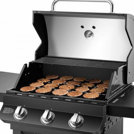 Dyna-Glo DGP397CNP-D Premier 3 Burner Propane Gas Black BBQ Grill