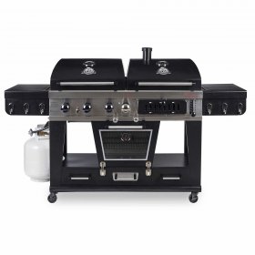 Pit Boss 46" Gas and Charcoal Combo Grill
