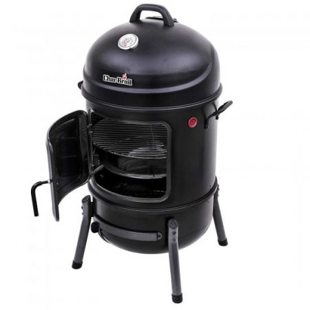 Char Broil 245956 20 in. Char-Broil Cylinder Bullet Smoker