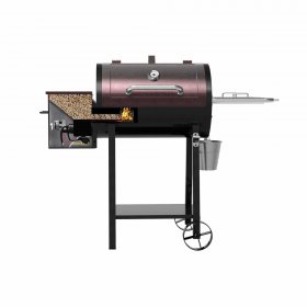 Pit Boss 440D2 Deluxe Wood Fired Pellet Grill with Flame Broiler