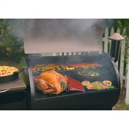 Cuisinart Bonus Cover Included uisinart CPG-6000 Grill & Smoker, 51 Inch, Deluxe Wood Pellet Grill and Smoker