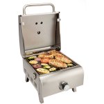 Cuisinart 1 Burner Silver Propane Portable Gas Grill