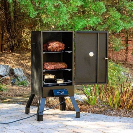 Masterbuilt Analog Electric Smoker in Black