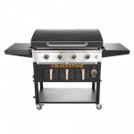 Blackstone 4-Burner 36" Griddle with Air Fryer and Hood