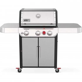 Weber 35300001 Genesis S-325S LP SS Gas Grill, Stainless Steel