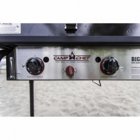 Camp Chef Big Gas Grill 16 Outdoor Stove with BBQ Box Accessory, SPG90B, 90,000 BTU Propane