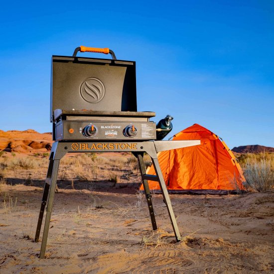 Blackstone Adventure Ready 22 Griddle With Stand And Adapter Hose