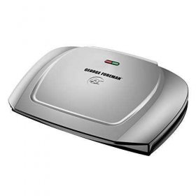 George Foreman 9-Serving Basic Plate Electric Grill And Panini Press, 144-Square-Inch, Platinum, Gr2144P