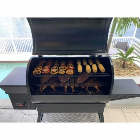 Lifesmart 2000 Square Inch Pellet Grill and Smoker with Dual Meat Probes, Precision Digital Control and 3 Cooking Racks