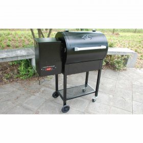 Lifesmart 510 square inch pellet grill with SIDE SHELF
