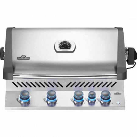 Napoleon Prestige 500 Built-in Propane Gas Grill With Infrared Rear Burner