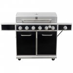 Kenmore 6 Burner Heavy Duty plus Side Burner and Rear Infrared Burner Gas Grill with Silk Screen Control Panel