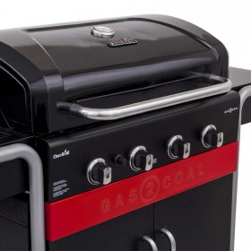 Char-Broil Gas2Coal 4-Burner LP Gas & Charcoal Outdoor Combination Grill