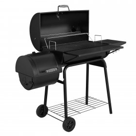 Royal Gourmet CC1830SC Charcoal Grill with Offset Smoker, With Cover