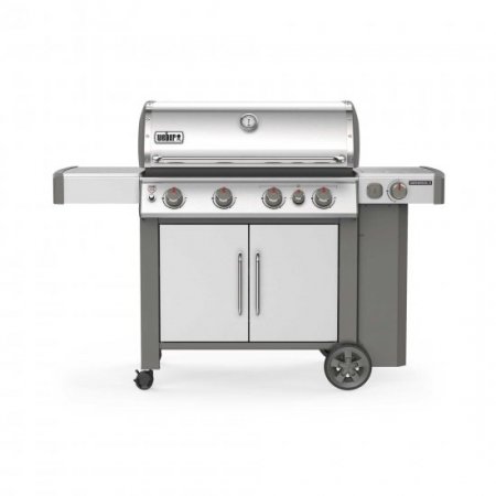 Weber Genesis II S-435 LP Stainless Steel Gas Grill + FREE iGRILL 3