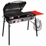 Camp Chef Big Gas Grill 16 Outdoor Stove with BBQ Box Accessory, SPG90B, 90,000 BTU Propane
