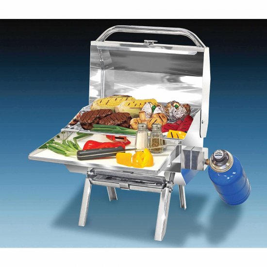 Magma A10-801 Connoisseur Series Trailmate 9\" x 12\" Stainless Steel Gas Grill