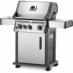 Napoleon Rogue XT 425 Propane Gas Grill with Infrared Side Burner, Stainless Steel