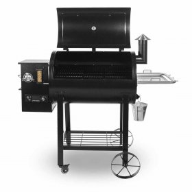 Pit Boss 820XL Wood Fired Pellet Grill, 849 Sq. inch Cooking Space, Black