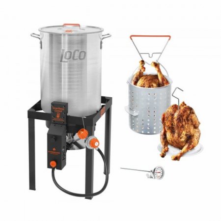 Loco Cookers 36 Quart SureSpark Turkey Fryer