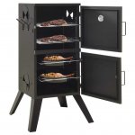 vidaXL Smoker Oven 21.7"x18.7"x39.6" Steel