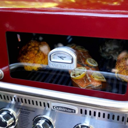 Cuisinart Four Burner Gas Grill with Dual Fuel Valves