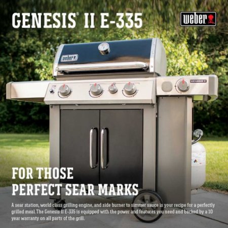 Weber Genesis II E-335 NG Black