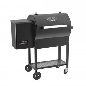 Lifesmart 510 square inch pellet grill with SIDE SHELF
