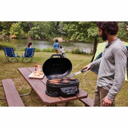 Coleman Roadtrip 225 Tabletop Propane Gas Grill, Black